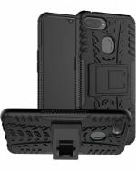 A ACCESSORIES KART Oppo A3s Black Polycarbonate Back Cover