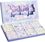 Samvardhan 2000 Pcs Waterproof Vinyl Transparent Stickers, Kawaii Washi Fun Stickers For Water Bottle Laptop Scrapbook Journaling, 200 Sheets Stickers