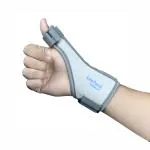 LEEFORD Thumb Splint Support for Right/Left Hand - thumb support for Pain Relief with wrist wrap - Grey