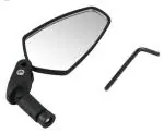 FASTPED Black Aluminium Road Bike Cycling Rear View Handlebar Adjustable Side Mirror With 2 Allen Keys