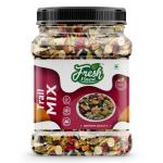 FRESH FINEST Premium Healthy Trail Mix Almonds|Cashew|Raisins|Black Raisins|Pumpkin|Sunflower|Flax Seeds|Healthy Snack|Nuts and Dry Fruits Diwali Gift Pack 1 kg Diwali Gift Jar Pack