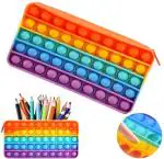 Neel Silicone Unicornpurse Pop It Push Fidget Toys Bubble Popit Soft Silicone Stress Relive Purse Pouch