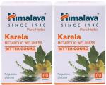 Himalaya Karela for Metabolic Wellness (2 Packs, 60 Tablets in Each Pack)