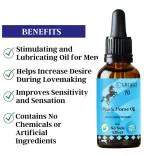 LUCACCI Massage Oil For Men 100 % Natuarl Oil Massage Men Oil Massage Tel 30 ML [Pack Of 1]