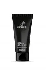 Khadi Men Activated Charcoal Peel Off Mask for Reduce Fine Lines & Wrinkles - 100 ml