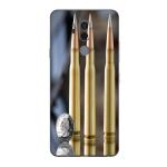 GADGETSWRAP Printed Vinyl Skin Sticker for LG G7 - machine gun bullets