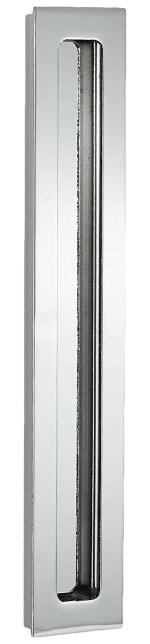 Aquieen Silver Aluminium Concealed Sliding Handle Set, 288 Mm (Pack Of 2)