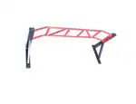 Protoner Monkey Bar for Chin ups, Pull Ups and Height Increase , 50 x 21 inch, Red Black