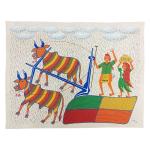 Garvi Gurjari A Gujarat Govt Enterprise Handpainted Farmer Pithora Art Painting