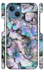 YAPZONE Premium Mother of Pearl |Designer Printed Hard Back Cover for Apple iPhone 13 Mini Premium & Attractive Case for Your Smartphone