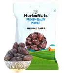 Herbanutss Medjool Dates Dry Fruit Medium, Medjool Dates 500Gm