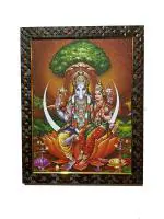 Framtastic Wooden Lord Hayagreeva Photo Frame