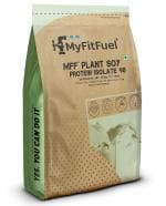 MyFitFuel Plant Soy Protein Isolate 90 | Easy to Digest | Vegan Plant Protein Unflavored Powder 500 g