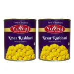 Yuvraj kesar Rasbhari sweets combo (1 kg x 2 ) pack