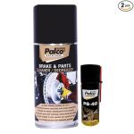 PL SUPER PALCO Brake & Parts Cleaner/Degreaser (150ml) Ozone Friendly, Cleans Instantly + Palco Ps-40 (32gm) Multipurpose Rust and Stain Remover From Tools Without Harming Paint, Combo Pack