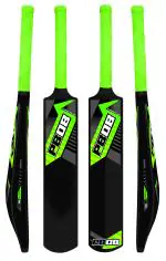 Full Size Plastic Cricket Bat for Tennis Ball, Black Color Plastic Bat Size 8