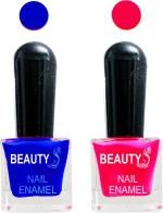 OUR Beauty Multicolor Extra Shine Long Wear Durable Nail Polish Combo 87, 20 ml (Pack Of 2)
