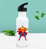 AKP SUBLIMATION Superman Theme BB12 Aluminium Sipper Bottle, 750 ml