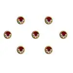 Comet Busters Maroon Stone Bindi For Women