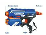 DOMENICO Plastic Safe and Long Range Foam Blaster Gun Toy 36 Months - 9 Years