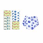 SNUGKINS Snug Potty Training Pull-up Pants Kids 100% Cotton (Size 2, Fits 2 - 3 years) - Pack of 15 - Playtime Trio