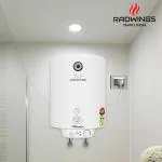 RADWINGS Atlantic-50Ltr 5 Star Rated 2-KW 5 Automatic Storage Water Heater Warranty: 7 Year On Product-Geyser with Multiple Safety System & Anti &Shock Proof (White)