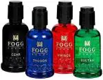 Fogg Scent Czar, Prince, Sultan And Tycoon Scent 5Ml Combo Set Deodorant Spray, 60 Ml (Pack Of 4)