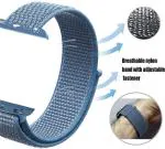 MIFKRT Replacment Band Strap For Apple Watch 42mm, 44mm Series 5, 4 Smart Watch Strap , Blue