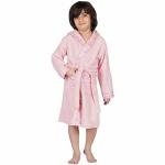 Rangoli Premium Kids Bathrobe for Girls & Boys, 100% Bamboo, 600 GSM, Super Soft & Absorbent (11 Years-12 Years, Peach)