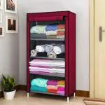 Reom Enterprise Wardrobe Organizer for Clothes, Storage Rack for Kids and Women, Clothes Cabinet
