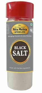KITCHEN QUEEN NITA MEHTA Black Salt Sprinkler Organic 150 g