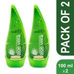 Purobio Aloe Vera Face Wash- Hydrating and Soothing Facial Cleanser For Men and Women 100 ML (Set of 2)