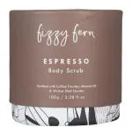 Fizzy Fern Espresso Body Scrub With Coffee Powder And Walnut Shell Powder, 100 g