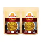GHOTARAM GFP Fanindrapura Dal Moth Namkeen Bhujiya Sev Farsan/Moth Dal Bhujiya Dalmoth Namken/Organic Namkeen/Marathi Healthy Snack|Made with 100% Groundnut oil Dal Bhiji Sev-350g*2Pack