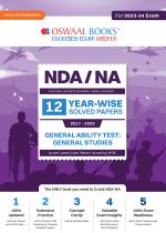 Oswaal NDA-NA National Defence Academy / Naval Academy Yearwise (2017-2023) 12 Solved Papers GENERAL ABILITY TEST: GENERAL STUDIES (For 2023-24 Exam)_Oswaal books