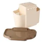 Kartunbox Multi Functional Self Draining Organizer Chopsticks Basket Multicolor