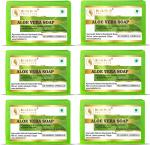 Badahair Aloe Vera Handmade Bath Soap With Vitamin E, Glycerine, 125 G (Pack Of 6)