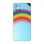GADGETSWRAP Printed Vinyl Skin Sticker for Samsung Galaxy Note 10 Lite - rainbow sky