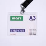 FILE MARS VIRGIN PAPER SHEETS 150 MICRONES BADGE COVER (Set Of 50, White)