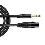 SeCro 6.35Mm Stereo Trs Male to Xlr Female Mic Cable for Camera