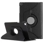 M Cart Black Microfiber Stand Flip Case Cover For Samsung Galaxy Tab A7 Lite 8.7 Inch
