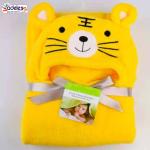 Odelee Yellow Tiger Towel 250Gsm