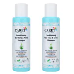 Caret Organic Conditionig\ng Shampoo Natural, Vegan & Paraben Free (100ml) - Pack of 2