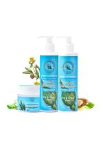 NATURESLAVISH Shampoo, Conditioner & Hair Mask Combo Kit| For Men And Women| Pack Of 3