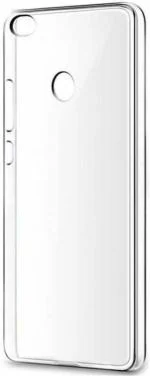 COVERBLACK Rubber Back Cover Compatible model for Mi Max - Transparent