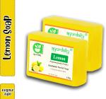 Ayurdaily Natural Lemon Bath Soap, 250 G (Pack Of 2)