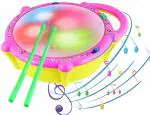 Enorme Musical Flash Drum with Colorful 3D Lights