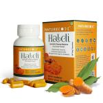 NATURE CODE Turmeric (Haldi) Extract - 450MG Capsules for Healthy Skin, Joints Powerful Antioxidant, Immunity Booster, Anti Allergen, Organic 60 Vegetarian Capsule