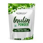 NUTRISHINE Inulin Powder 300gm For Digestive Health | Used as a thickening agent Protein Shake (300 g, Unflavored)