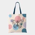 The Purple Tree Canvas Tote Bag For Women - 1 Pc, women tote bag, canvas tote bag, printed tote bag, printed canvas tote bag, stylish bags for women